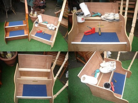 Safety Steps with Storage Hideaway - from £45